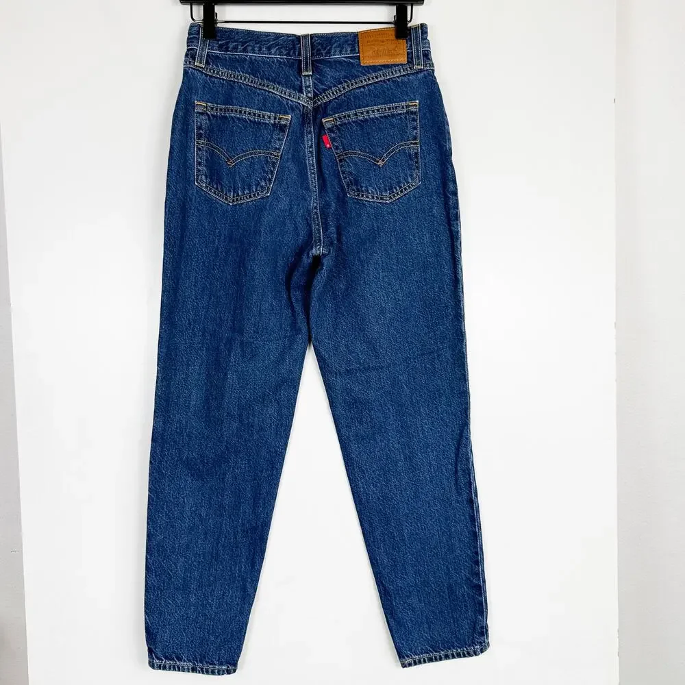 Levi's Premium 80's Mom Jean Tapered Blue High Rise A3506 - 27 W27 L28